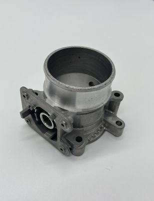Black Automotive Die Casting Part Components Powder Coating 0.1mm Tolerance
