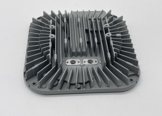 Silver Anodized Aluminum Heatsink Custom High Efficiency Heat Sink